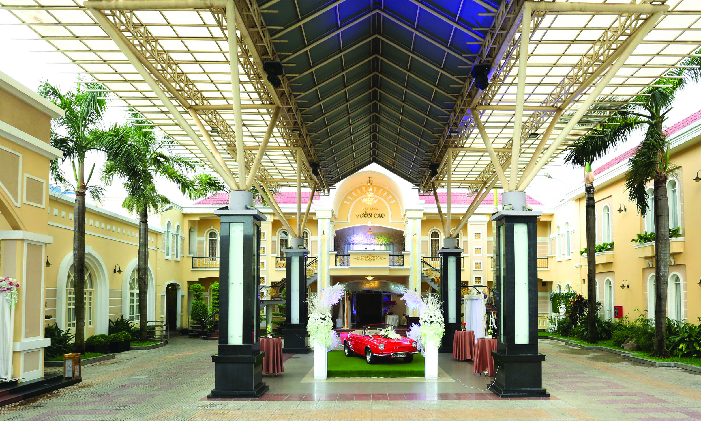 Nhà hàng Vườn Cau phủ sóng WiFi