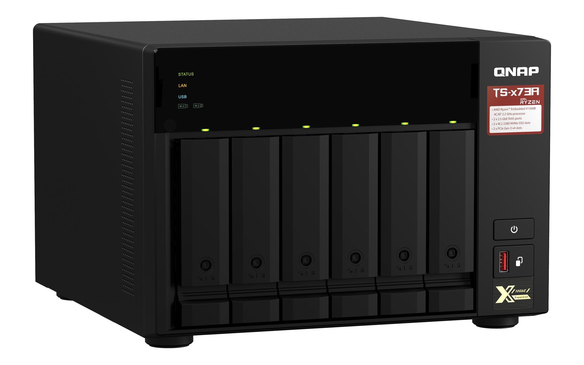 SMB, 2.5GbE-TS-673A-8G